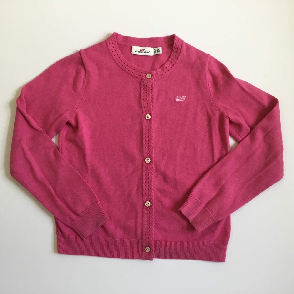 Vineyard Vines Girls Cardigan Sweater